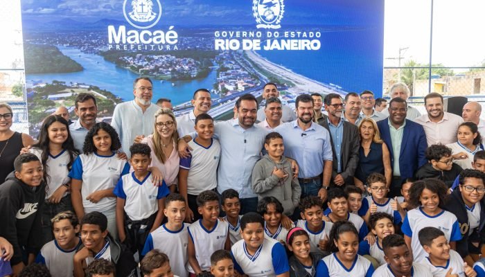 Inauguração Escola Estadual Macaé