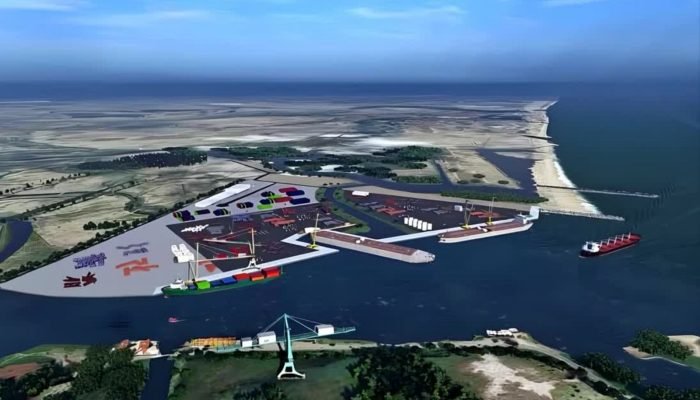 Complexo Logístico Farol/Barra do Furado. Divulgação/BR Offshore