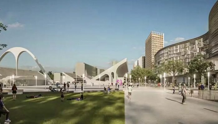 © Projeto de revitalização da Praça Onze Prefeitura do Rio/Divulgação