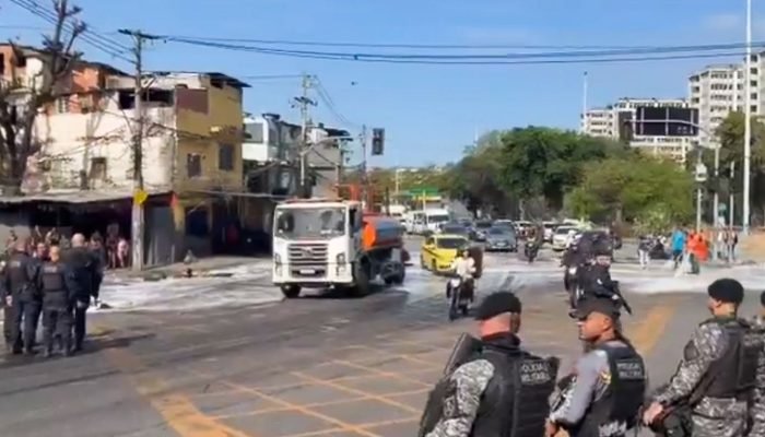 © Reprodução Vídeo/@PMERJ